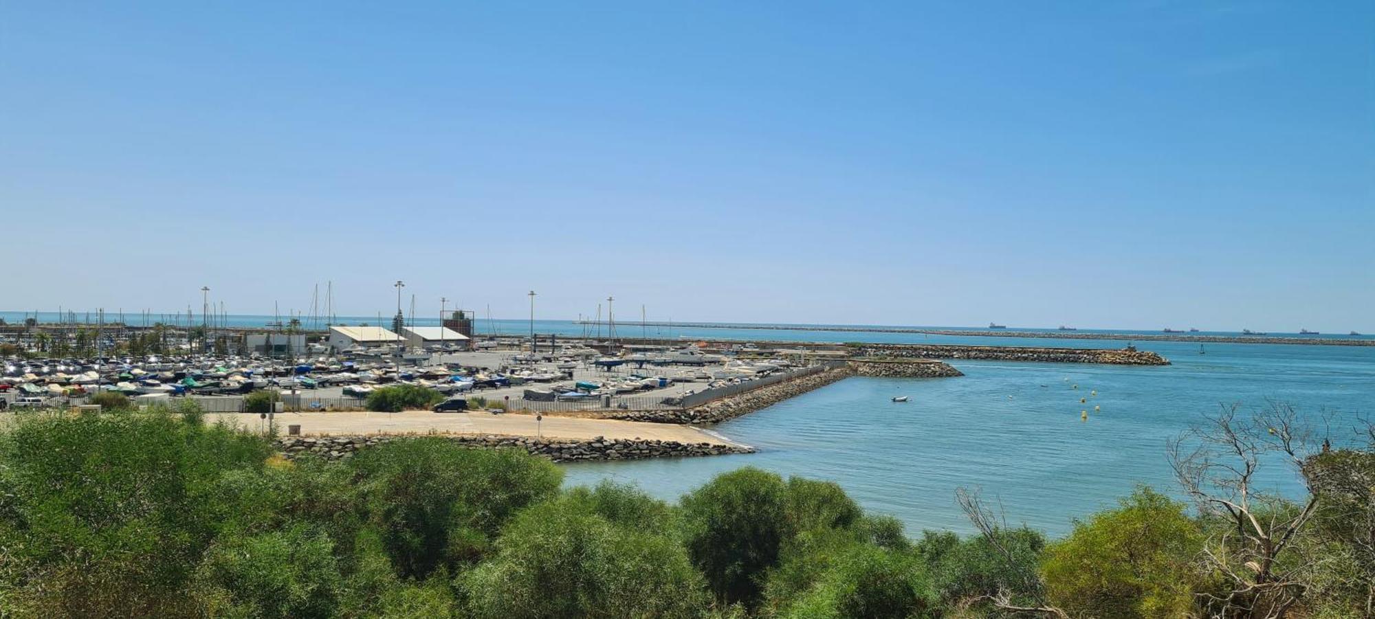 El Apartamento De Amy Con Vistas Al Mar Mazagon Bagian luar foto